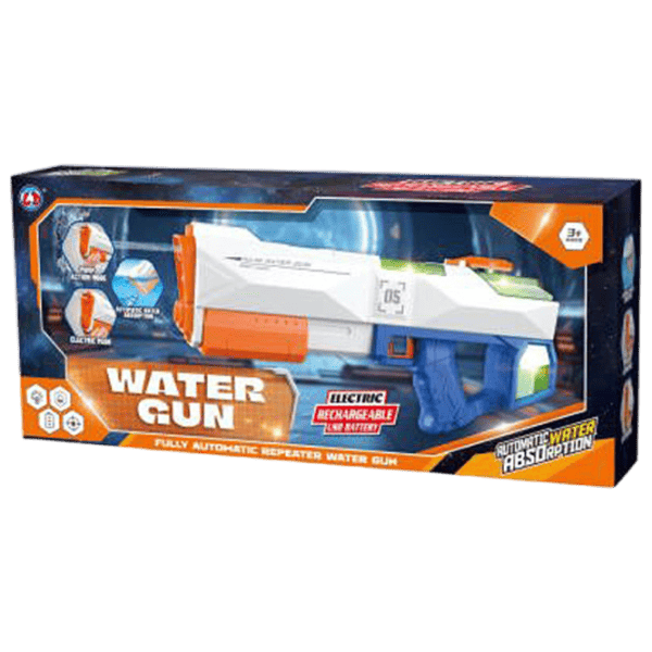 Pistol cu apă Water Gun 2in1 Pump LD-600D 3+ / Apă / White photo 3