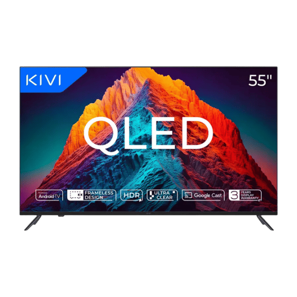 Televizor Kivi 55U770QB 55" / QLED / 4K / Smart TV / Black photo 1