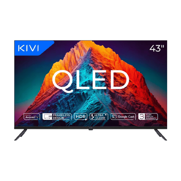 Телевизор Kivi 43U770QB 43" / QLED / 4K / Smart TV / Черный photo 1