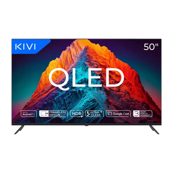 Televizor Kivi 50U770QB 50" / QLED / 4K / Smart TV / Black photo 1