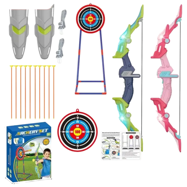 Arc YST Bow & Arrow Set 114-6 3+ / Săgeți / Blue photo 2