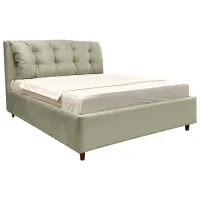 Pat Crinela Premium Adaline Laguna 09 160 x 200 cm / Placaj / Piatră gri