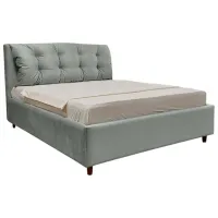 Кровать Crinela Premium Adaline Laguna 43 160 x 200 см / Фанера / Серый