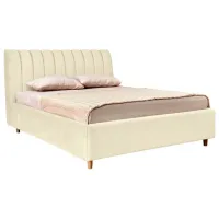 Кровать Crinela Premium Margo Laguna 03 160 x 200 см / Фанера / Слоновая кость