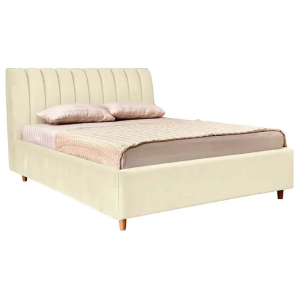 Кровать Crinela Premium Margo Laguna 03 180 x 200 см / Фанера / Слоновая кость photo 1