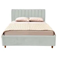 Кровать Crinela Premium Margo Laguna 41 160 x 200 см / Фанера / Серебристо-серый photo 3