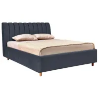 Кровать Crinela Premium Margo Laguna 44 160 x 200 см / Фанера / Графит