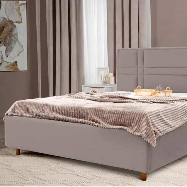 Pat Crinela Maria Modern Velluto 15 180 x 200 cm / Placaj / Silver-gray photo 2