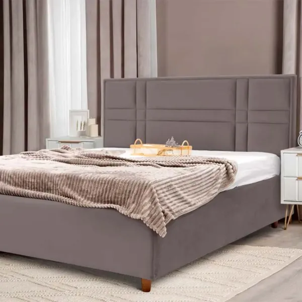 Pat Crinela Maria Modern Velluto 16 140 x 200 cm / Placaj / Gray photo 2