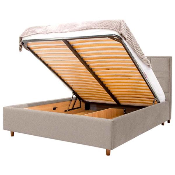 Кровать Crinela Maria Modern Glow 04 180 x 200 см / Фанера / Капучино photo 4