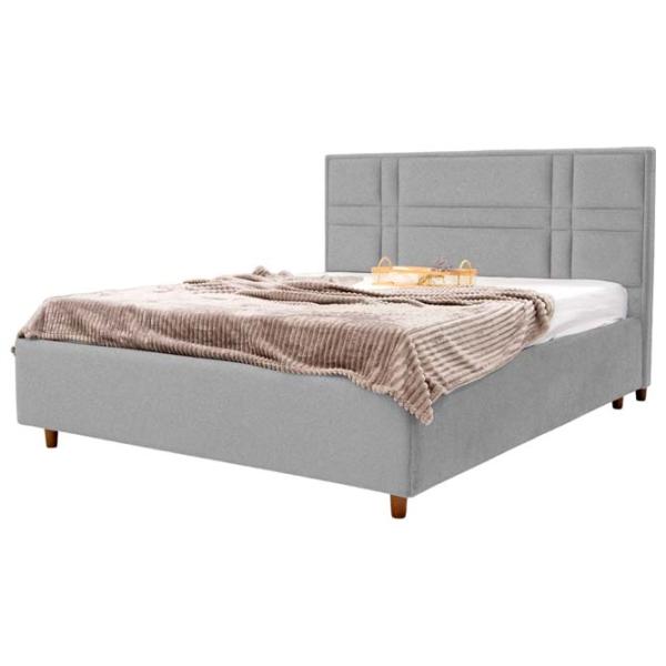 Кровать Crinela Maria Modern Glow 15 180 x 200 см / Фанера / Светло Серый photo 1