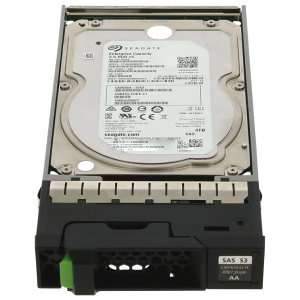 DiscStation FUJITSU DX60 S4 HD 4 TB CA07339-E940 / Silver photo 1