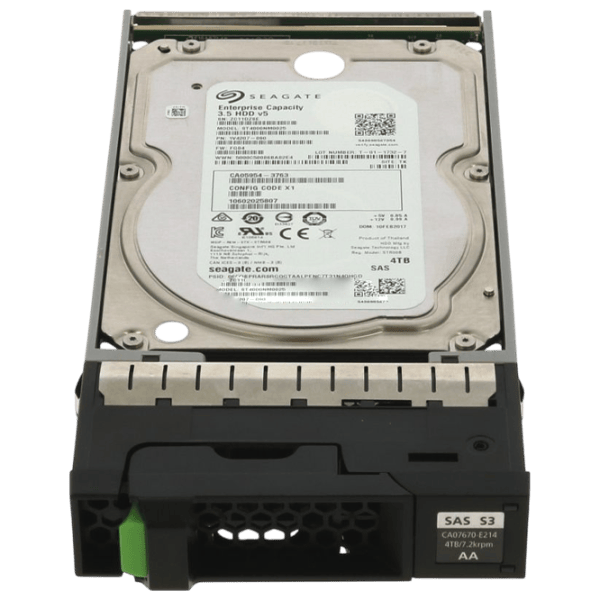 DiscStation FUJITSU DX60 S4 HD 4 TB CA07339-E940 / Silver photo 1