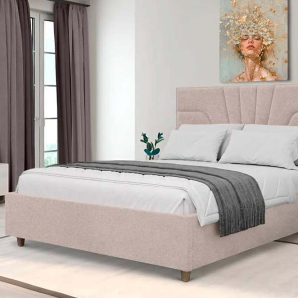Кровать Crinela Oxana Modern Glow 03 180 x 200 см / Фанера / Бежевый photo 4