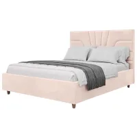 Кровать Crinela Oxana Modern Velluto 02 140 x 200 см / Фанера / Бежевый