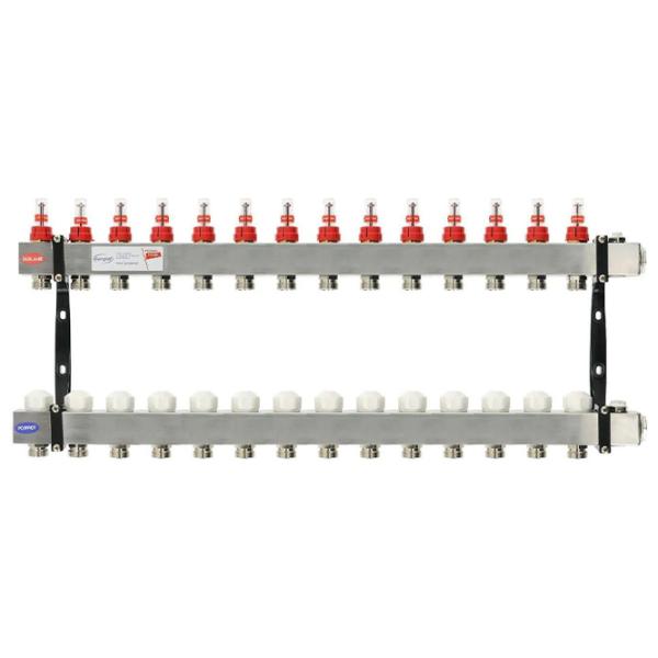 Коллектор с расходомером Gorgiel RI PT TZS-15 25.4 мм photo 1