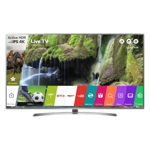 Телевизор LG 55UJ670V  55" / LED / 4K / Smart TV / Серый photo 1