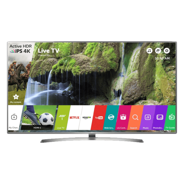 Телевизор LG 55UJ670V  55" / LED / 4K / Smart TV / Серый photo 1