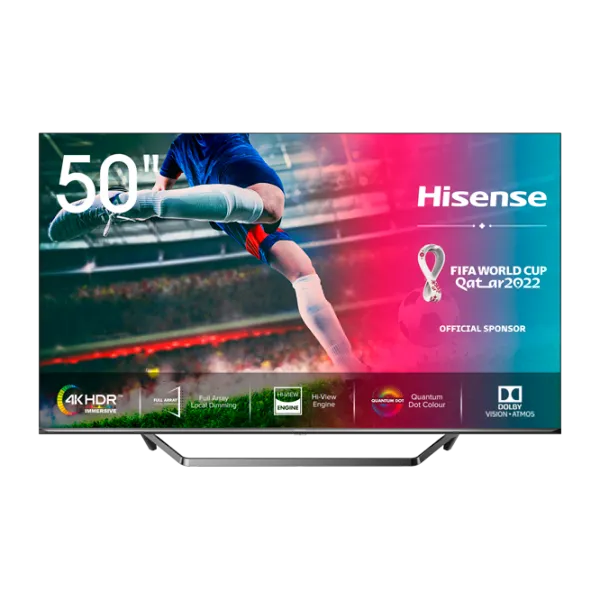 Телевизор Hisense 50U7QF 50" / ULED / 4K / Smart / Черный photo 1