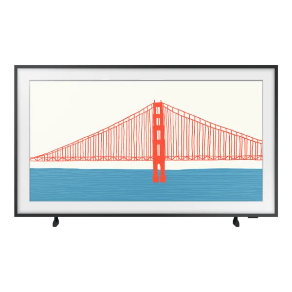 Телевизор Samsung QE43LS03AAUXUA The Frame 43" / QLED / 4K / Smart TV / Черный photo 1