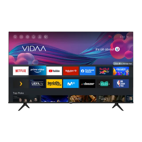 Televizor Hisense 43A6BG 43" / / 4K / Smart TV / Black photo 1