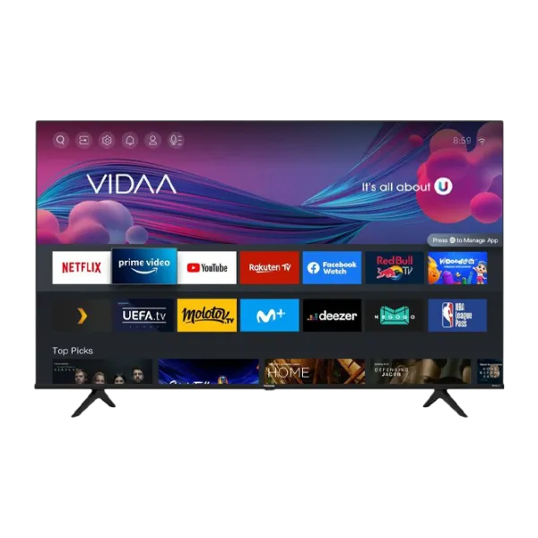Televizor Hisense 65A6BG 65" / LED / 4K / Smart TV / Black photo 1