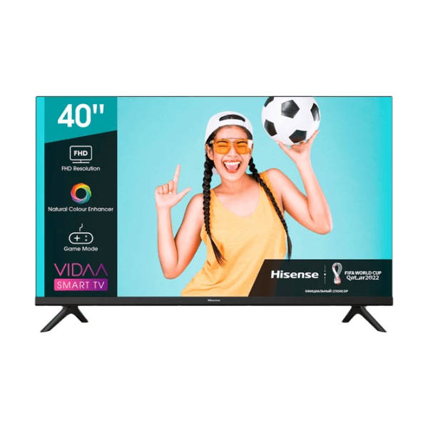 Televizor Hisense 40A4BG 40" / LED / Full HD / Smart TV / Black photo 1