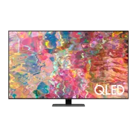 Телевизор Samsung QE55Q80BAUXUA 55" / QLED / 4K / Smart TV / Черный