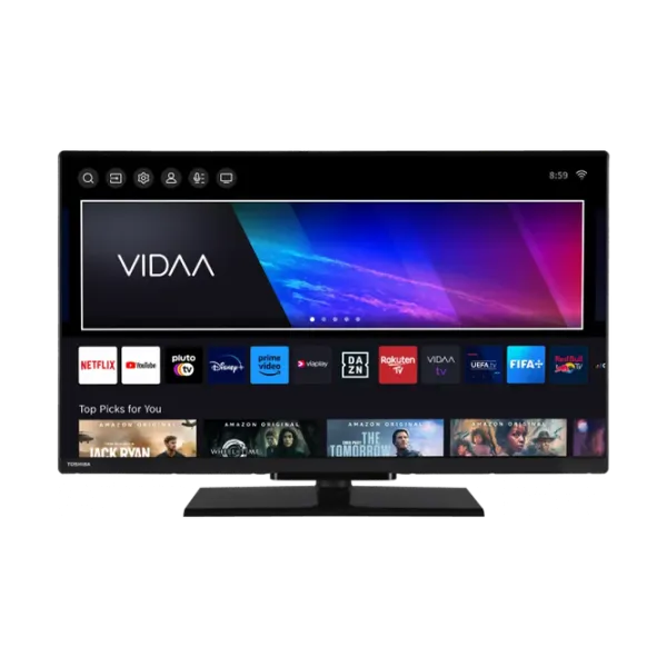 Телевизор Toshiba 24WV3463DG 24" / LED / HD Ready / Smart TV / Черный photo 1