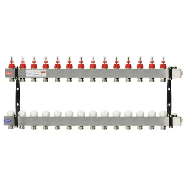 Коллектор с расходомером Gorgiel RI PT TZS-16 25.4 мм photo 1