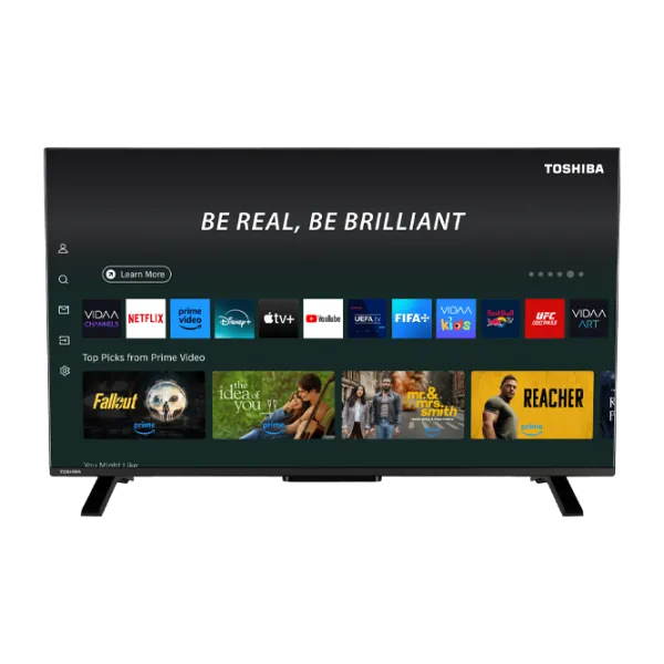 Телевизор Toshiba 40LV2563DG 40" / DLED / Full HD / Smart TV / Черный photo 1 Телевизор Toshiba 40LV2563DG 40" / DLED / Full HD / Smart TV / Черный photo 1