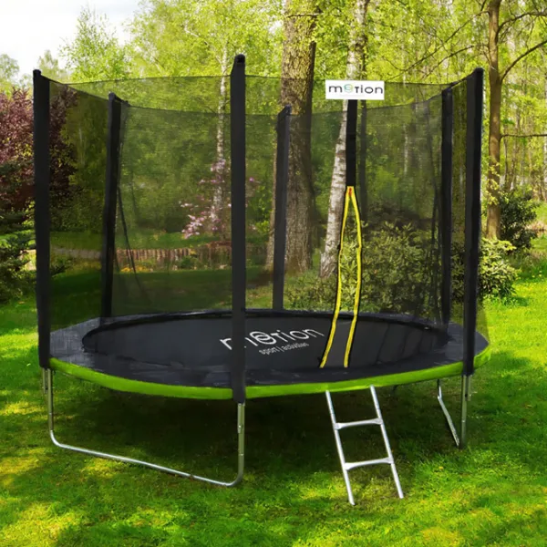 Trambulină Jumi Motion OM-258655  / Green / Diametru - 244 cm photo 3