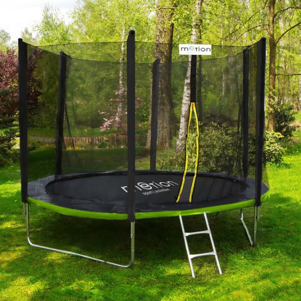 Trambulină Jumi Motion OM-258655  / Green / Diametru - 244 cm photo 3