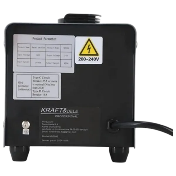 Кузовной споттер Kraft&Dele KD5992 096192 / Черный photo 7