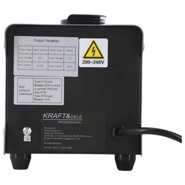 Кузовной споттер Kraft&Dele KD5992 096192 / Черный photo 7