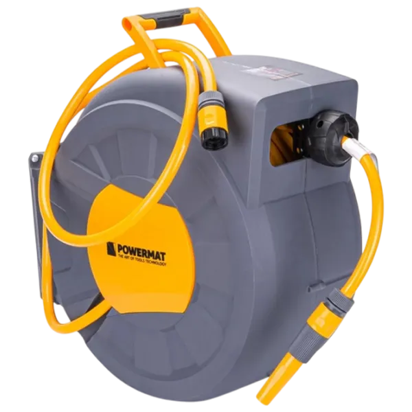 Tambur pentru furtun Powermat PM-ABNW-35M Gray / 35 m  photo 1 Tambur pentru furtun Powermat PM-ABNW-35M Gray / 35 m  photo 1