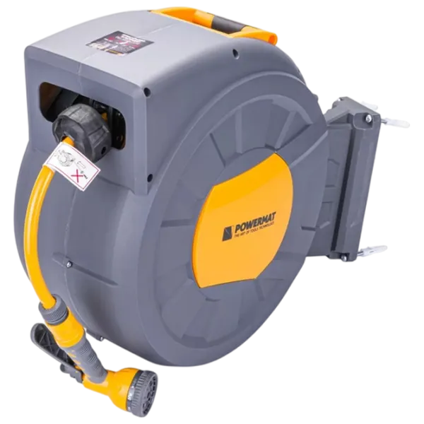 Tambur pentru furtun Powermat PM-ABNW-35M Gray / 35 m  photo 2 Tambur pentru furtun Powermat PM-ABNW-35M Gray / 35 m  photo 2