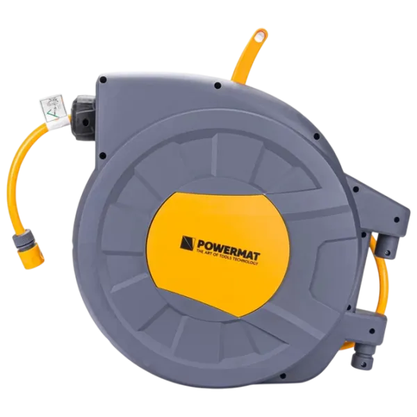 Tambur pentru furtun Powermat PM-ABNW-35M Gray / 35 m  photo 3 Tambur pentru furtun Powermat PM-ABNW-35M Gray / 35 m  photo 3