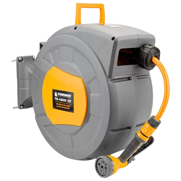 Tambur pentru furtun Powermat PM-ABNW-20M Gray / 2 m photo 1 Tambur pentru furtun Powermat PM-ABNW-20M Gray / 2 m photo 1