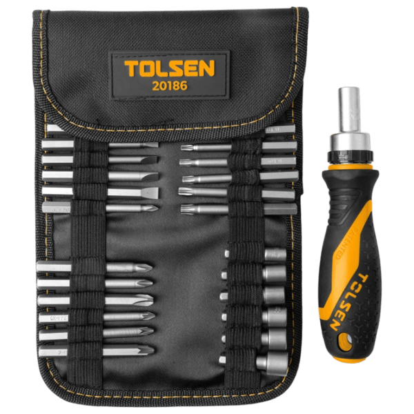 Набор отвёрток Tolsen 20186 Количество в наборе: 26 photo 1
