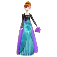 Păpușă Barbie Frozen Anna HXD27  prințesă / 3+