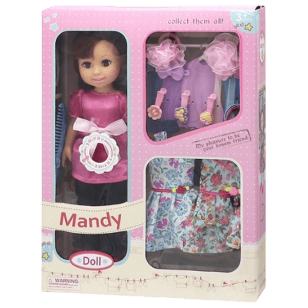 Păpușă Essa Toys Mandy YM19-4E model / 3+ photo 1