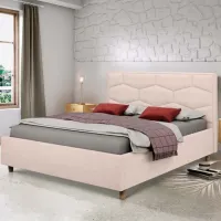 Pat Crinela Solomia Modern Velluto 02 180 x 200 cm / Placaj / Beige photo 4