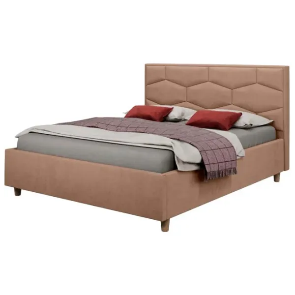 Pat Crinela Solomia Modern Velluto 03 180 x 200 cm / Placaj / Dark Beige photo 1