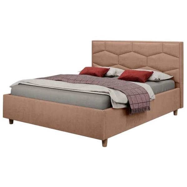 Pat Crinela Solomia Modern Velluto 03 180 x 200 cm / Placaj / Dark Beige photo 1