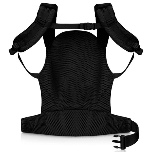 Marsupiu pentru copii Lionelo Margareet Air (LN.226765) 20 kg / Black photo 4