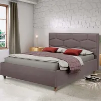 Pat Crinela Solomia Modern Velluto 16 180 x 200 cm / Placaj / Gray photo 5