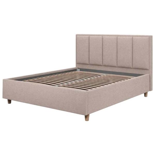 Pat Crinela Stenli Modern Glow 03 160 x 200 cm / Placaj / Beige photo 2 Pat Crinela Stenli Modern Glow 03 160 x 200 cm / Placaj / Beige photo 2