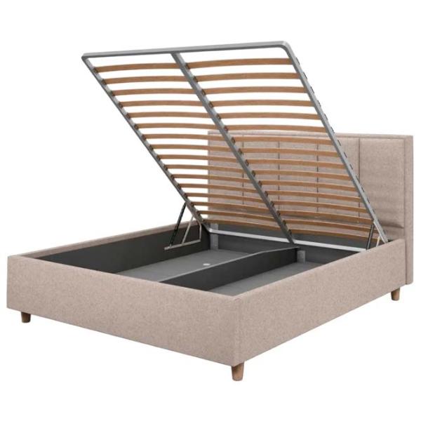 Pat Crinela Stenli Modern Glow 03 180 x 200 cm / Placaj / Beige photo 2 Pat Crinela Stenli Modern Glow 03 180 x 200 cm / Placaj / Beige photo 2