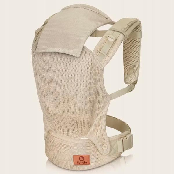 Marsupiu pentru copii Lionelo Margareet Air (LN.226766) 20 kg / Beige photo 5